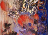 Sunflower Violet and Red